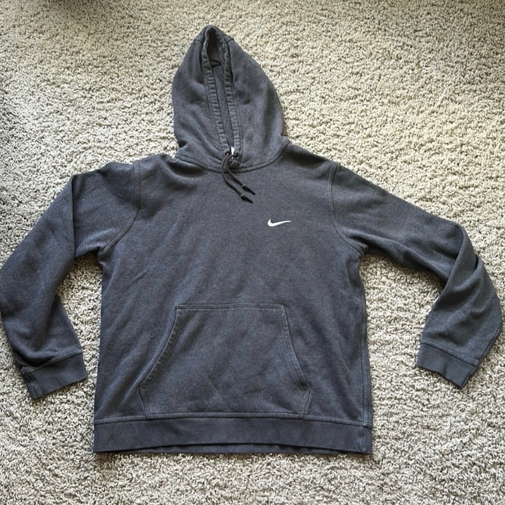 Nike Charcoal Hoodie Sweatshirt